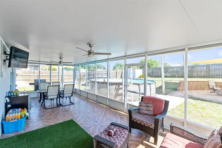 Covered Back Porch