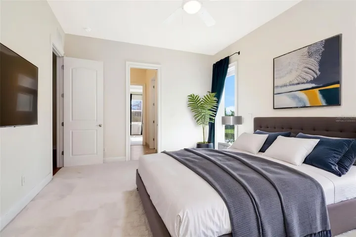 Virtually Staged Bedroom 2