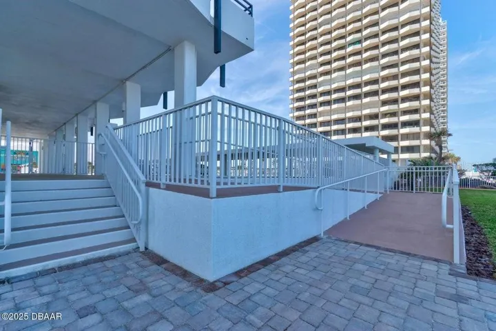 Ramp to Pool Deck