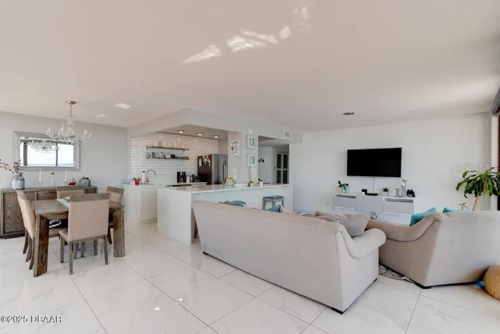 Living Room-Dining Room-Kitchen