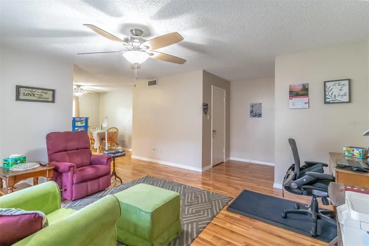 Entryway Opens into Living Room