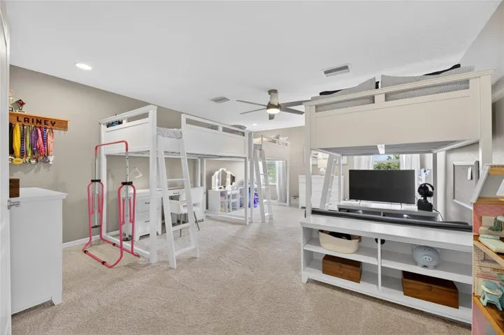 Bonus room can be used as a home gym, media room or another bedroom.