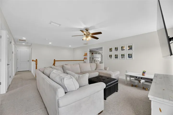 Upstairs living room