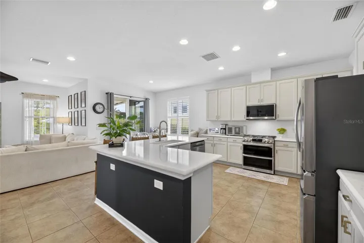 Updated Kitchen with Quartz Counters