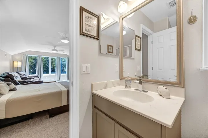 Upstairs Full Bathroom with Walk-in Shower