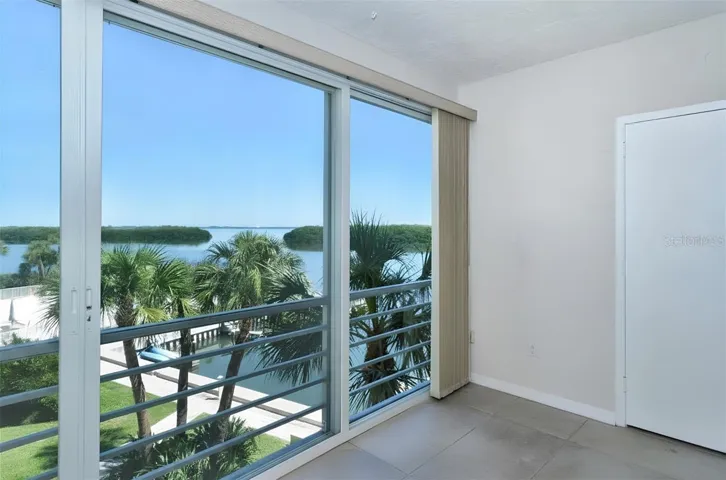 View from living area