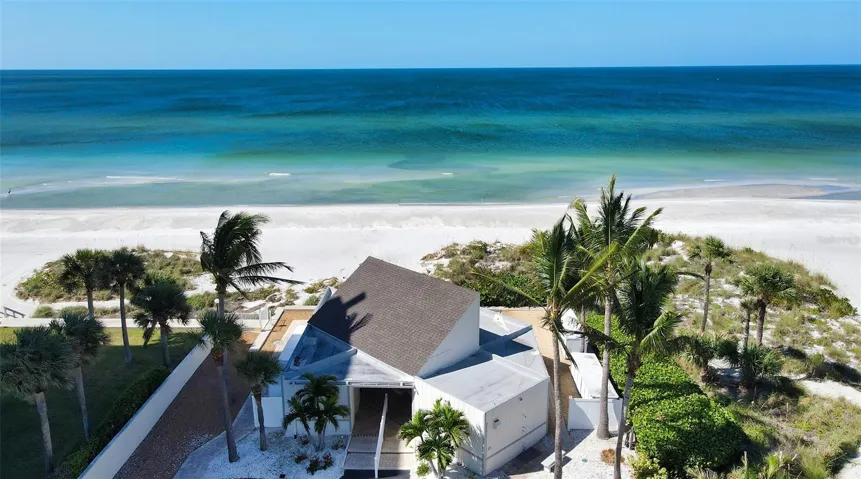 Pavilion Right on the Sand