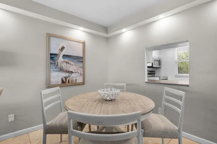 Beautiful dining area