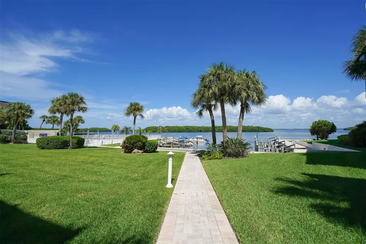 Paver Walkways to Pool and Marina