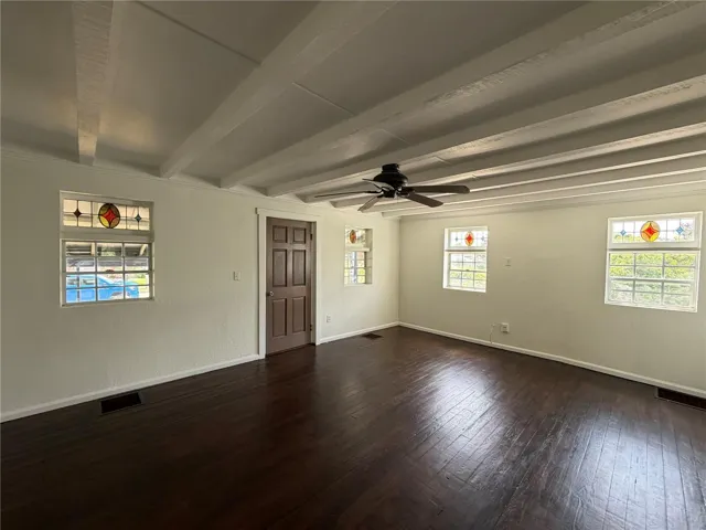 Living Room with Original Floors