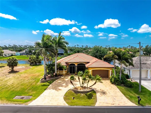 Tired of the same old floor plan?  Take a look at this custom built home on the Rotonda River!