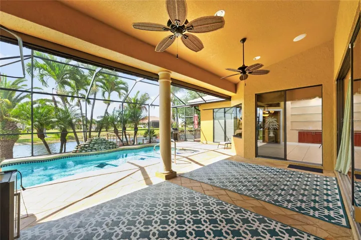 Spacious lanai