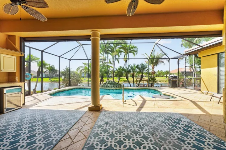 Double ceiling fans will keep you refreshed!