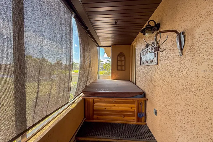 Imagine at the end of the day - hopping into the hot tub for a few minutes!