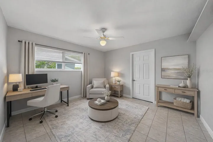 Third Bedroom Currently Utilized As An Office