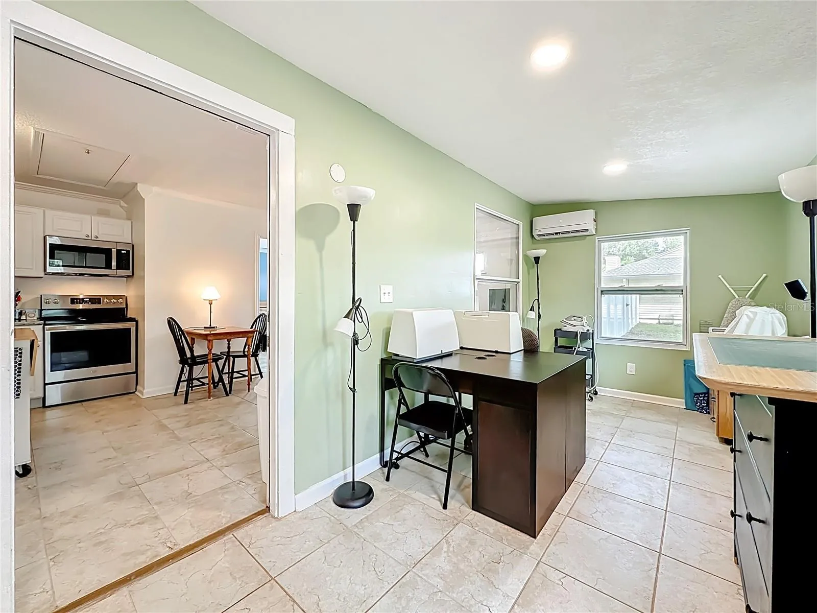 Den/Office entrance to apartment / MIL