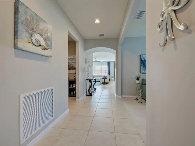 Hallway from front door