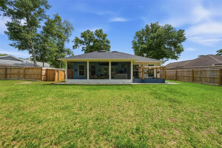 Room to add a pool, playground or expand the garden