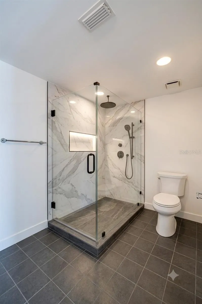 AI Generated Master Shower
