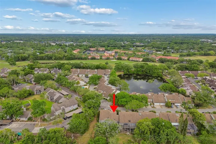 Aerial View Of Community Showing Home Location