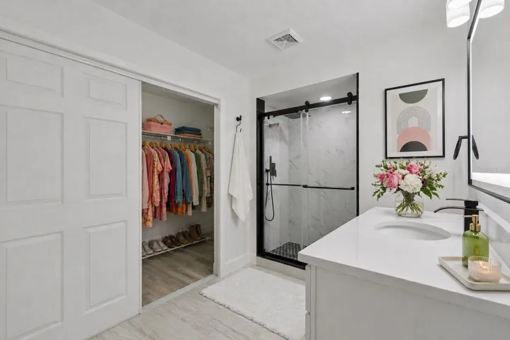 Virtual Staged Master Bathroom