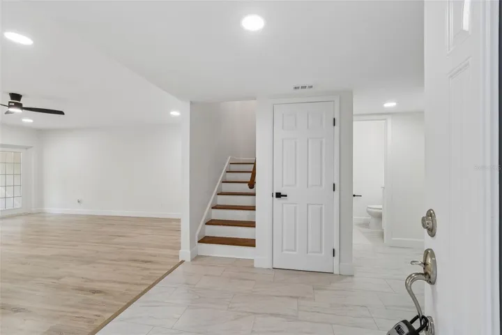 Staircase To The  Second Floor