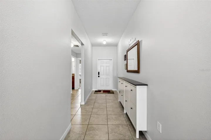 Foyer looking back towards front door