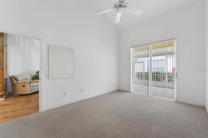 Master Bedroom - sliding doors