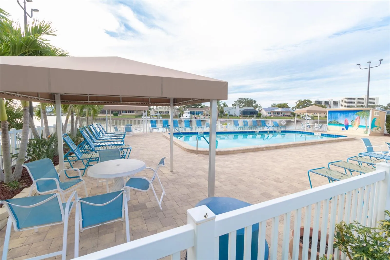 One Of Four Heated Pools In Town Shores.