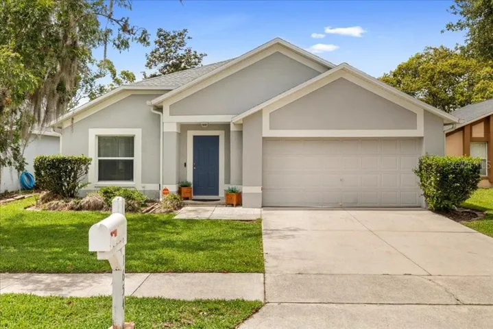 Inviting front elevation