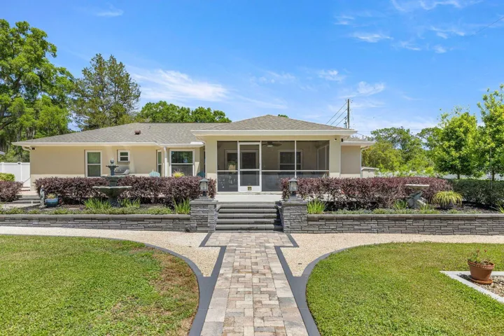 View of House from Backyard