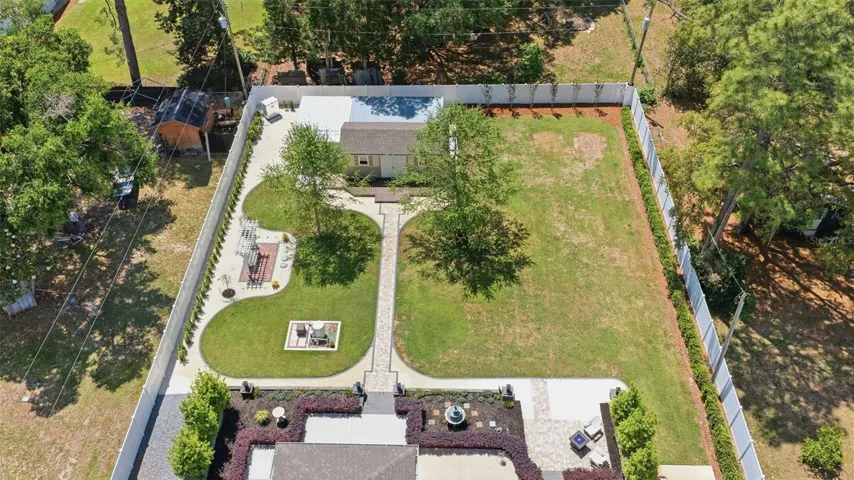 Overhead Backyard