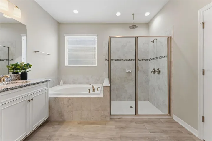 Master Bathroom with Walk-in Shower