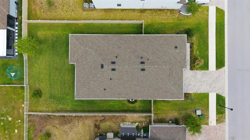 Top View of Property