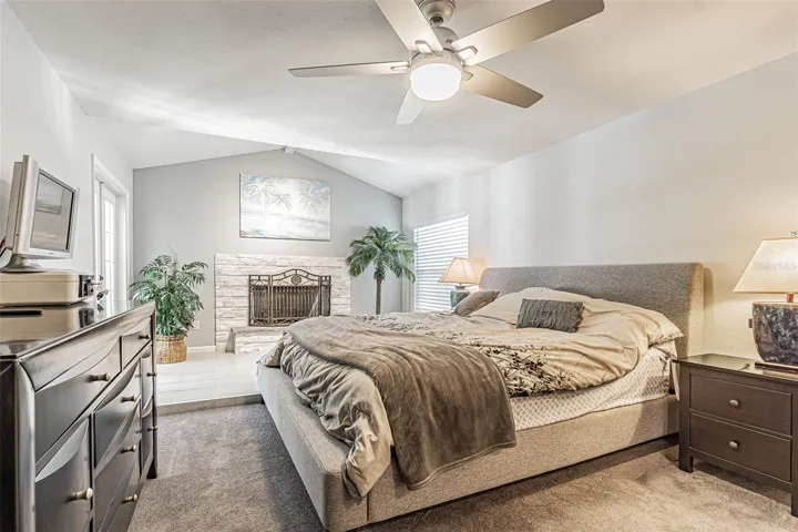 Primary bedroom suite
