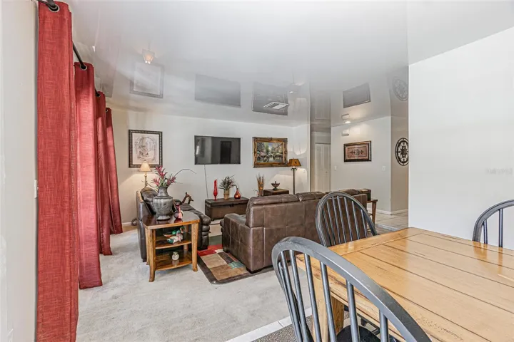 Living room from dining room