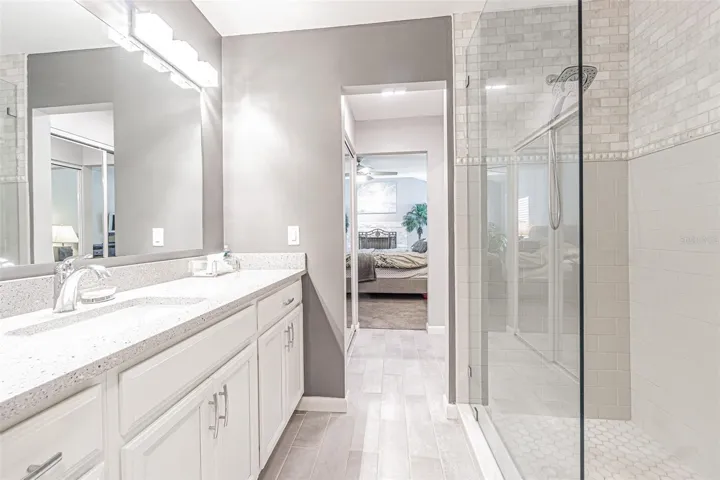 Primary Bath with huge walk in shower