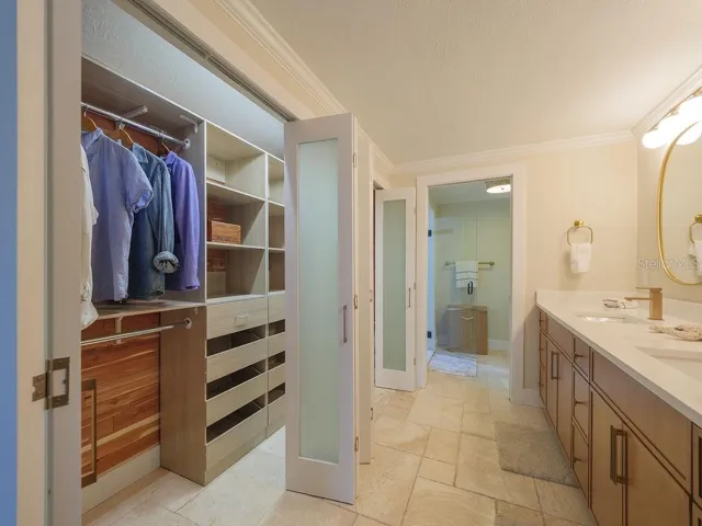 Dual Cedar Closets in the Master Ensuite