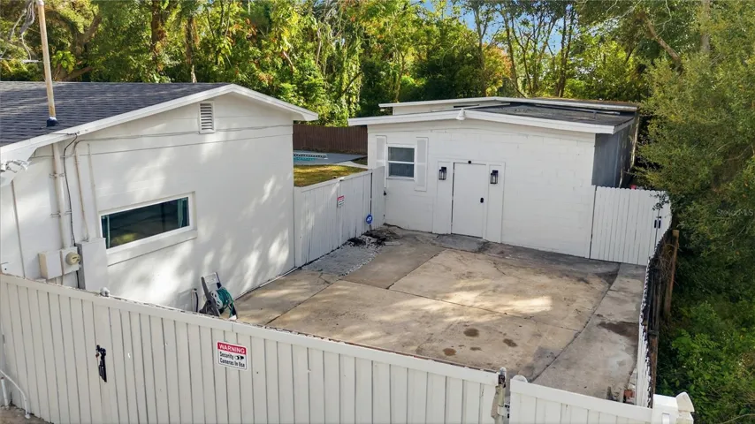 Entrance to your additional income producing space