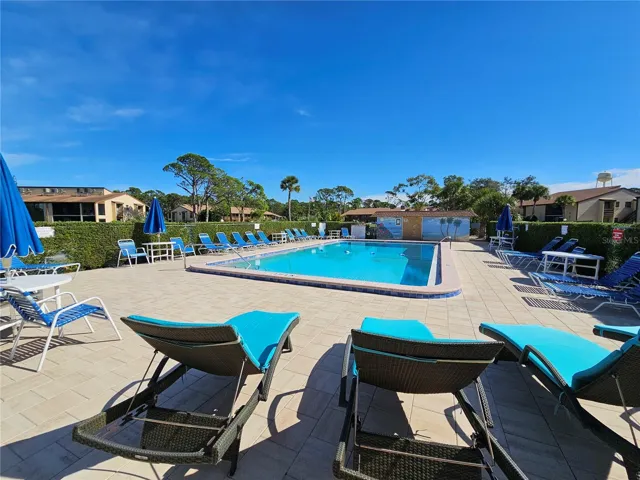 Heated community pool