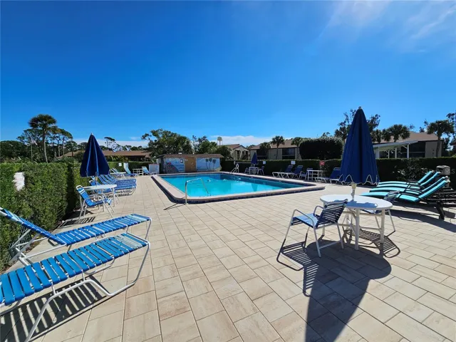 Heated community pool