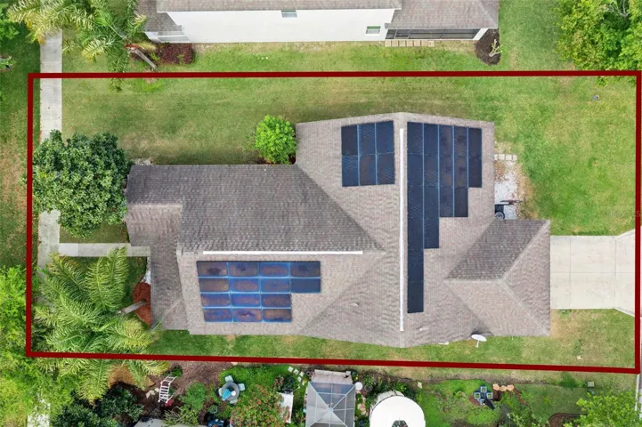 Aerial View Of Home