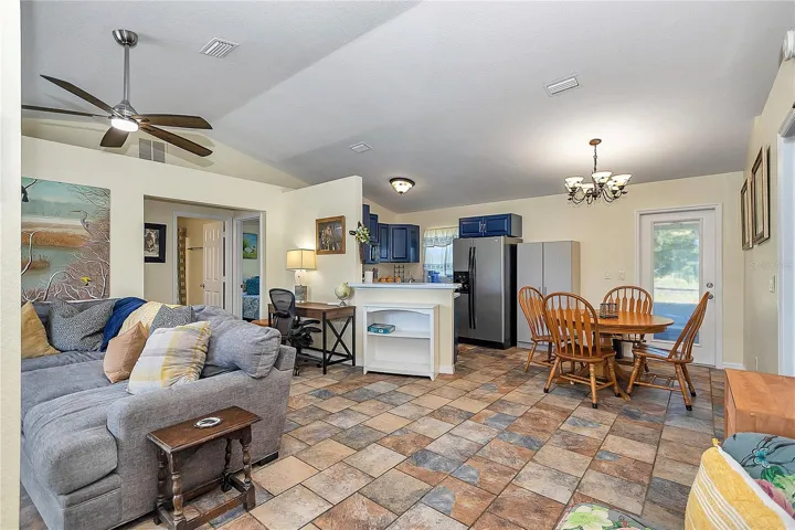 open floor plan