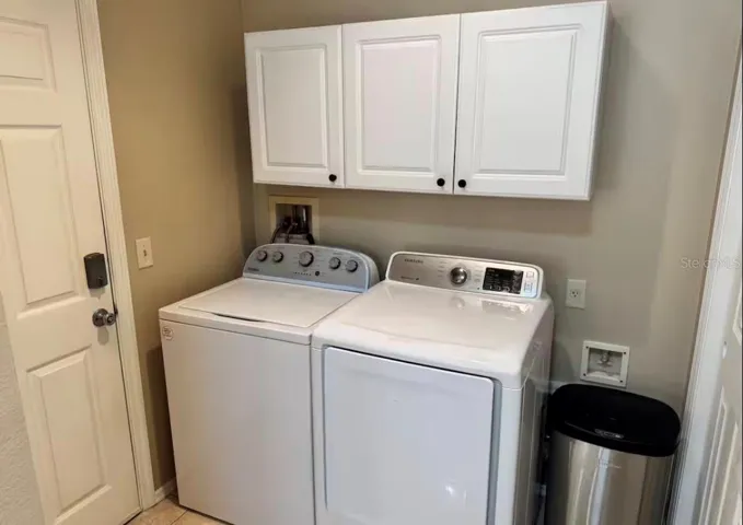 Interior Laundry Room - With Barn Door