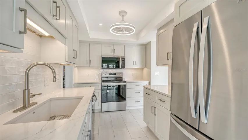 French door refrigerator.