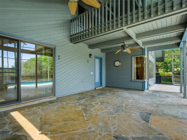 Covered Deck View 2