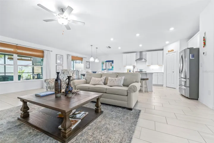Living Space in Open Floorplan