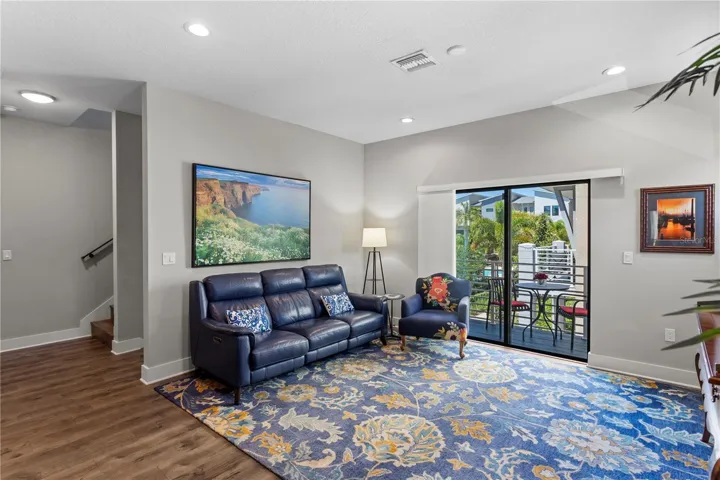 Living Room on the second floor