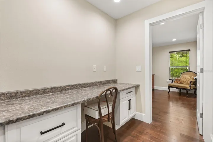 Built In OFFICE/DESK SPACE
