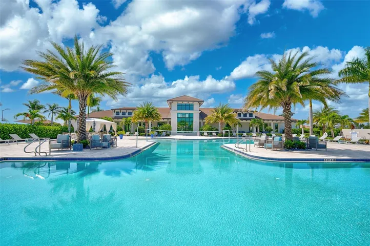 Zero Entry Heated Pool